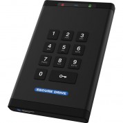 Securedata Securedrive Kp 2tb Encrypted Hdd With Keypad Authentication