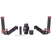 Digitalfoto Solution Limited Ares Dual-spring Handle For Single-handed Dji Rs 2/3/3 Pro & Zhiyun Crane Gimbals