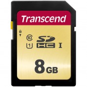 Transcend 8gb 500s Uhs-i Sdhc Memory Card