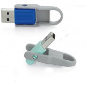 Verbatim 32gb Store 'n Flip Usb Flash Drive 2-pack (blue & Mint)