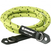 Artisan & Artist Acam-706 Pin-dot Cord Strap (yellowgreen/black, Long)