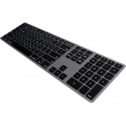 Matias Backlit Wireless Aluminum Keyboard (space Gray)