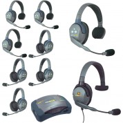 Eartec Hub944mxs Ultralite 9-person Hub Intercom System With Max 4g Single Headset (usa)