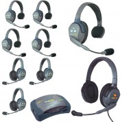 Eartec Hub953mxd Ultralite 9-person Hub Intercom System With Max 4g Double Headset (usa)