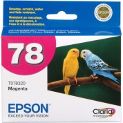 Epson 78 Claria Hi-definition Magenta Ink Cartridge