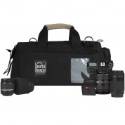 Portabrace Dual-zipper Camera Bag For Canon 6d Mark Ii (black)