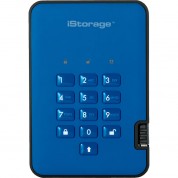 Istorage 128gb Diskashur2 Usb 3.1 Encrypted Portable Ssd (ocean Blue)