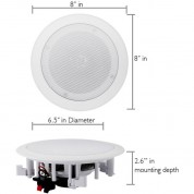 Pyle Pro Pdicbt552rd Dual 5.25