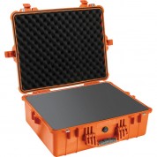 Pelican 1600 Case With Foam Set (orange)