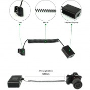 Lanparte D-tap To Np-fw50 Fixed Voltage Battery Pack For Select Sony Cameras