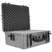 Portabrace Pb-2600fp Hard Case With Foam (silver Platinum)