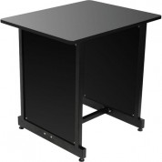 On-stage Wsr7500b Rack Cabinet (black Wood With Black Steel)