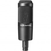 Audio-technica At2035pk Studio Condenser Microphone Pack With Ath-m20x Headphones And Cabled Boom Arm