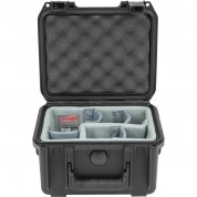 Skb Iseries 0907-6 Case With Think Tank Photo Dividers & Lid Foam (black)