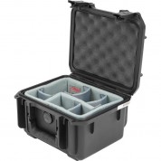 Skb Iseries 0907-6 Case With Think Tank Photo Dividers & Lid Foam (black)