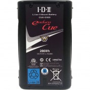 Idx System Technology Cue-d300 286wh High-capacity/load Li-ion Battery (v-mount)