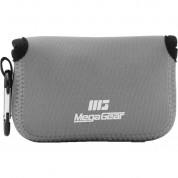 Megagear Ultralight Neoprene Camera Case For Sony And Olympus Cameras (gray)