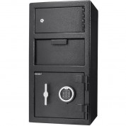 Barska 0.7/0.8 Cubic Foot Two-compartment Depository Safe