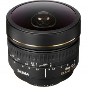 Sigma 8mm F/3.5 Ex Dg Circular Fisheye Lens For Nikon F