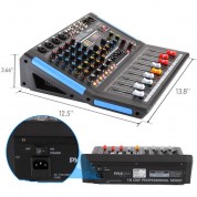 Pyle Pro 4-channel Bluetooth Studio Mixer And Dj Controller Audio Mixing Console System