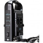 Indipro Tools V-mount Dual Battery Charger With Xlr Output