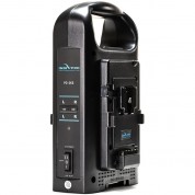 Indipro Tools V-mount Dual Battery Charger With Xlr Output