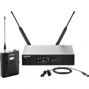 Shure Qlxd14/83 Digital Wireless Omnidirectional Lavalier Microphone System (j50a: 572 To 608 + 614 To 616 Mhz)