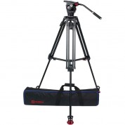 Ozen 6al2hd 75mm Aluminum Tripod & Agile 6 Fluid Head System (e-z-load)