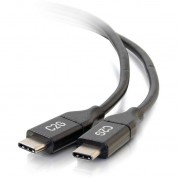 C2g Usb 2.0 Type-c Male To Type-c Male Cable (3', 5a)