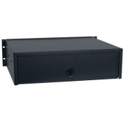 Lowell Manufacturing Rackmount Steel Utility Drawer (3 Ru)