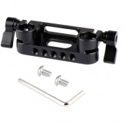 Camvate 15mm Dual-rod Clamp For Shoulder Pad