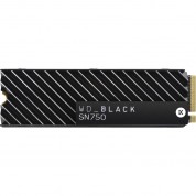 Wd 500gb Wd_black Sn750 Nvme M.2 Internal Ssd With Heatsink