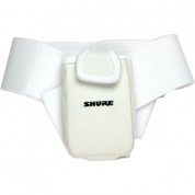 Shure Wa580b Cloth Pouch For Wireless Transmitter Or Receiver (white)