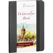 Hahnemuhle Watercolor Book (a5 Landscape, Anthracite, 30 Sheets)