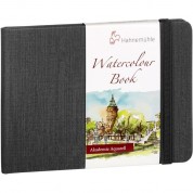 Hahnemuhle Watercolor Book (a5 Portrait, Anthracite, 30 Sheets)