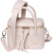 Federico Serrani Springbok Leather Camera Bag (nude)