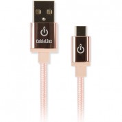 Cablelinx Elite Micro-usb To Usb Type-a Braided Cable (36