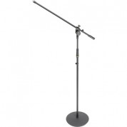 Gravity Stands Microphone Stand With Round Base And 2-point Adjustment Boom