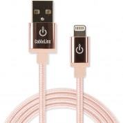 Cablelinx Elite Lightning To Usb Type-a Male Braided Cable (72