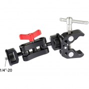 Camvate Super Clamp & Arm With Dual 1/4