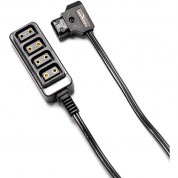 Indipro Tools 4-way D-tap Splitter Cable