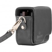 Megagear Pu Leather Camera Case With Strap For Canon Powershot G9 X Mark Ii Or G9 X (gray)