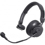 Audio-technica Single-ear Broadcast Headset With Hypercardioid Dynamic Boom Microphone