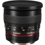 Rokinon 50mm F/1.4 As If Umc Lens For Canon Ef Mount