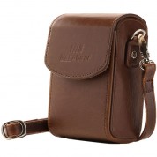 Megagear Pu Leather Camera Case For Canon Powershot Sx740 Hs, Sx730 Hs (dark Brown)