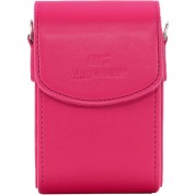 Megagear Pu Leather Camera Case For Canon Powershot Sx740 Hs, Sx730 Hs (hot Pink)