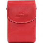 Megagear Pu Leather Case With Strap For Sony Cyber-shot Dsc-rx100 Vi, Dsc-rx100 V, Dsc-rx100 Iv (red)