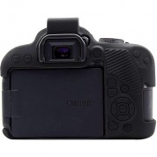 Amzer Soft Silicone Protective Case For Canon Eos 800d (black)