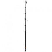 E-image Bc16p Carbon Fiber Telescoping Boompole With Internal Cable & Xlr Base (16.4')