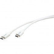 Kramer Usb 2.0 Type-c Male To Type-c Male Cable (6', White)